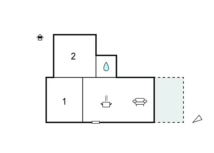 Lovely In Karbuni With House Sea View 아파트
